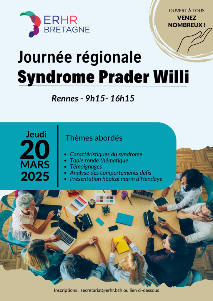 Journée régionale syndrome Prader Willi